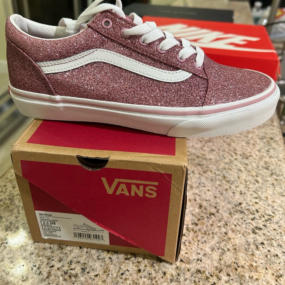 Vans glitter